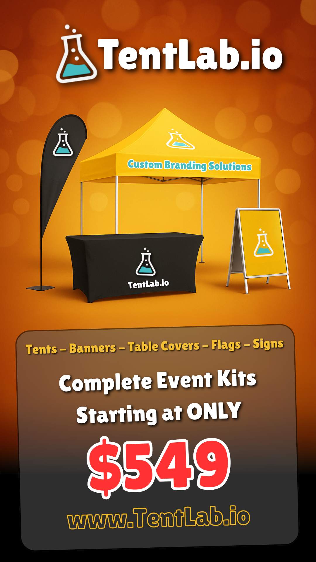 Complete event kit promotion
