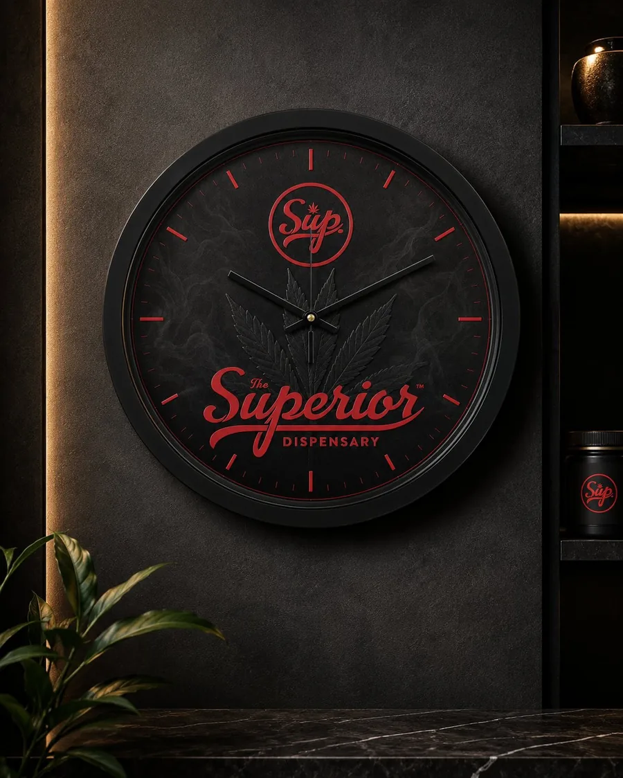 Branded Wall Clock 12"