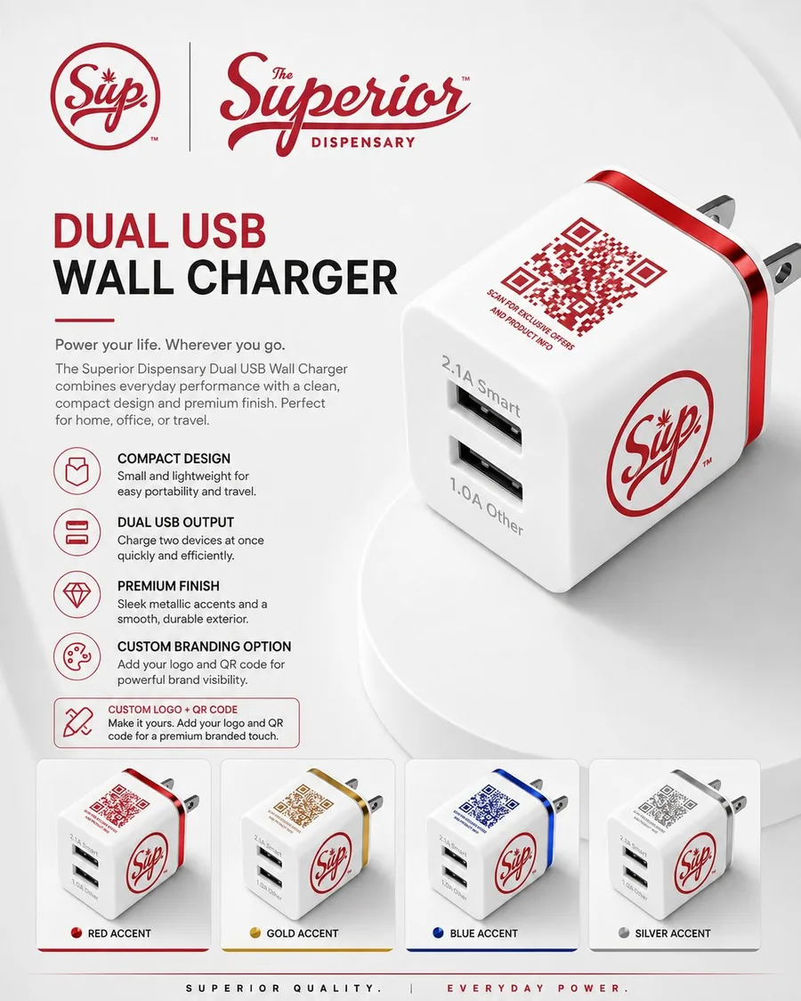 Dual-USB Wall Charger