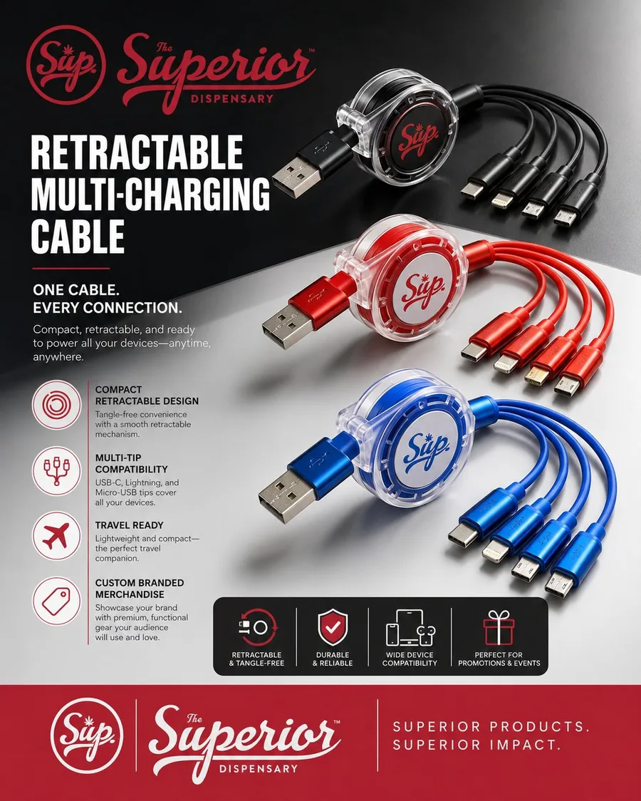 Retractable 3-in-1 Cable