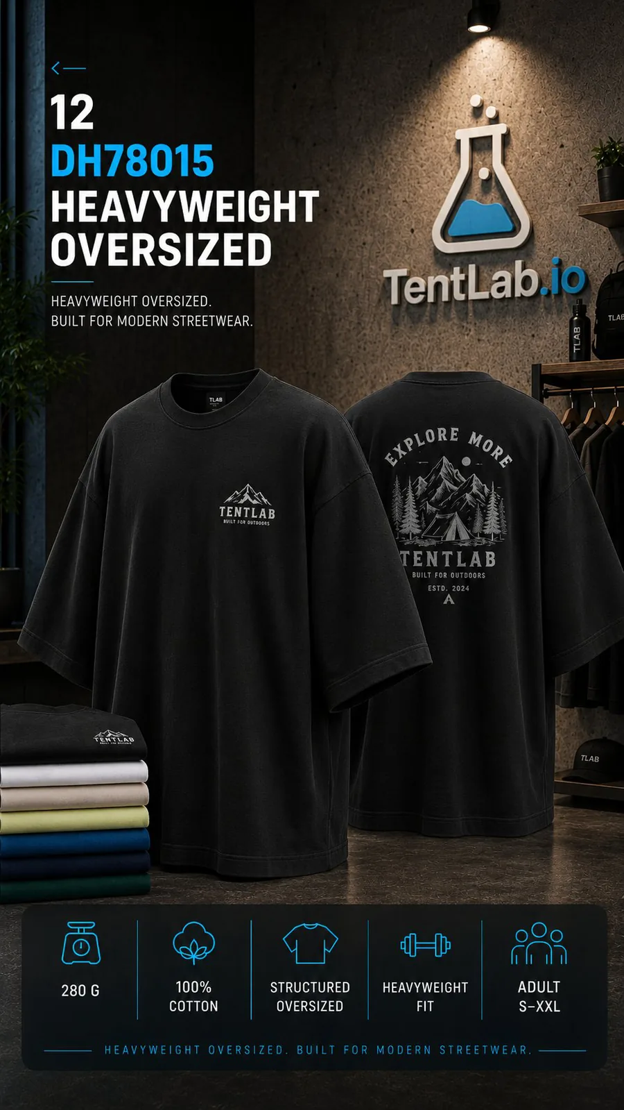 Heavyweight Oversized 280
