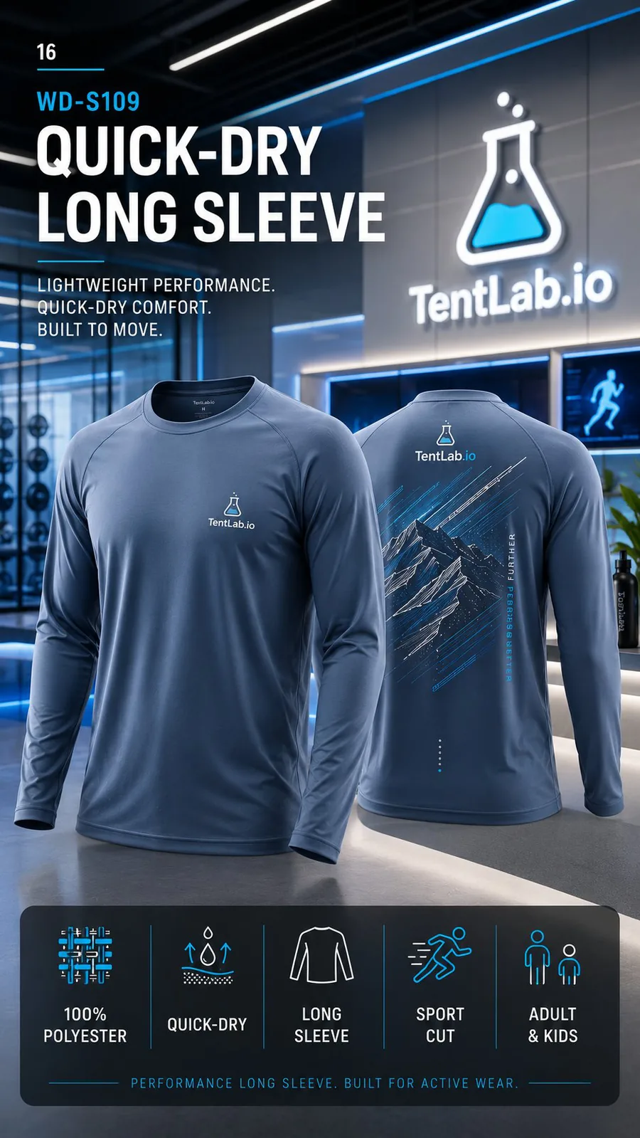 Quick-Dry Long Sleeve