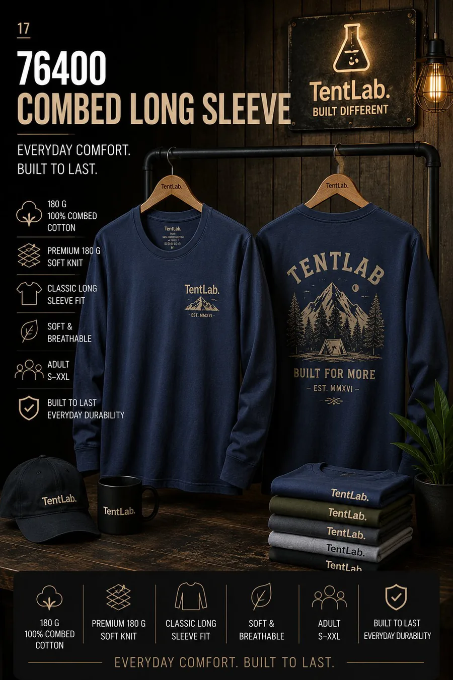 Combed Long Sleeve