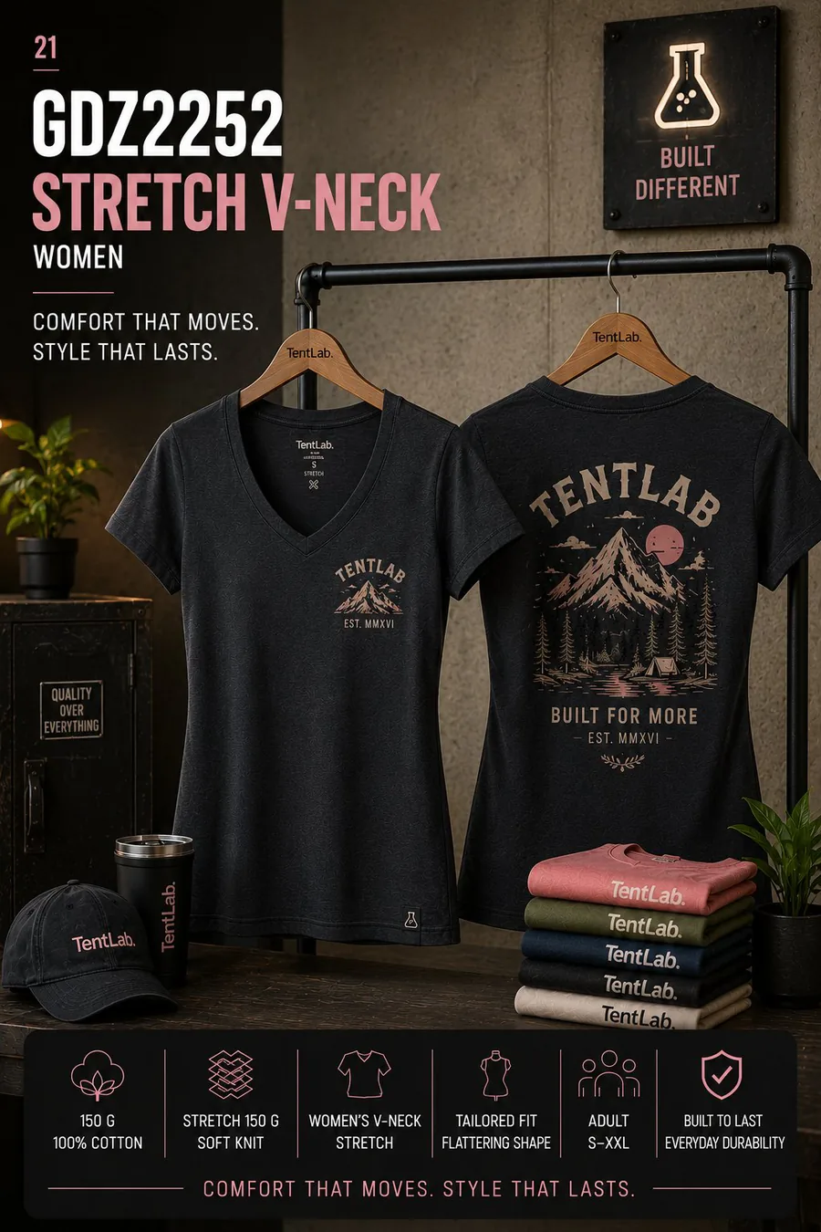 Women's Stretch V